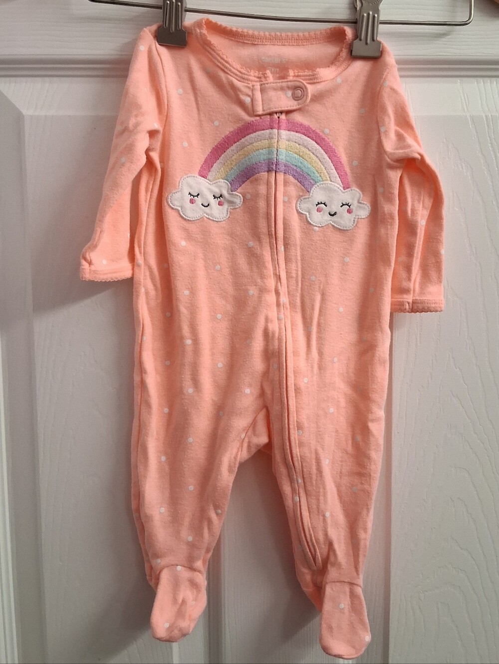 Carters Rainbow Footies 3 Months
